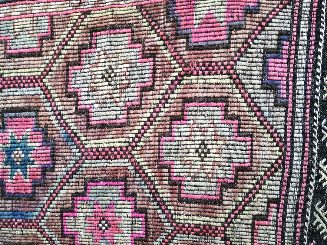 Turkish Oushak Rug 5' 11" x 10' Hand-Knotted texture