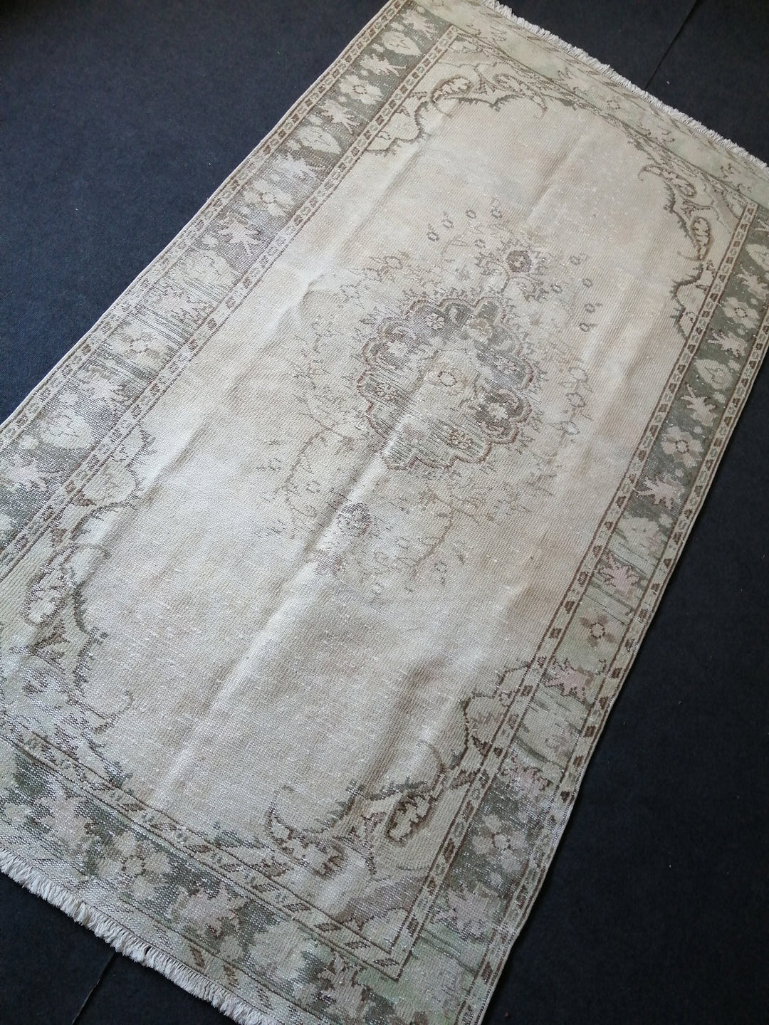 Rust Turkish Runner Rug 5' x 9' 2" Hand-Knotted view