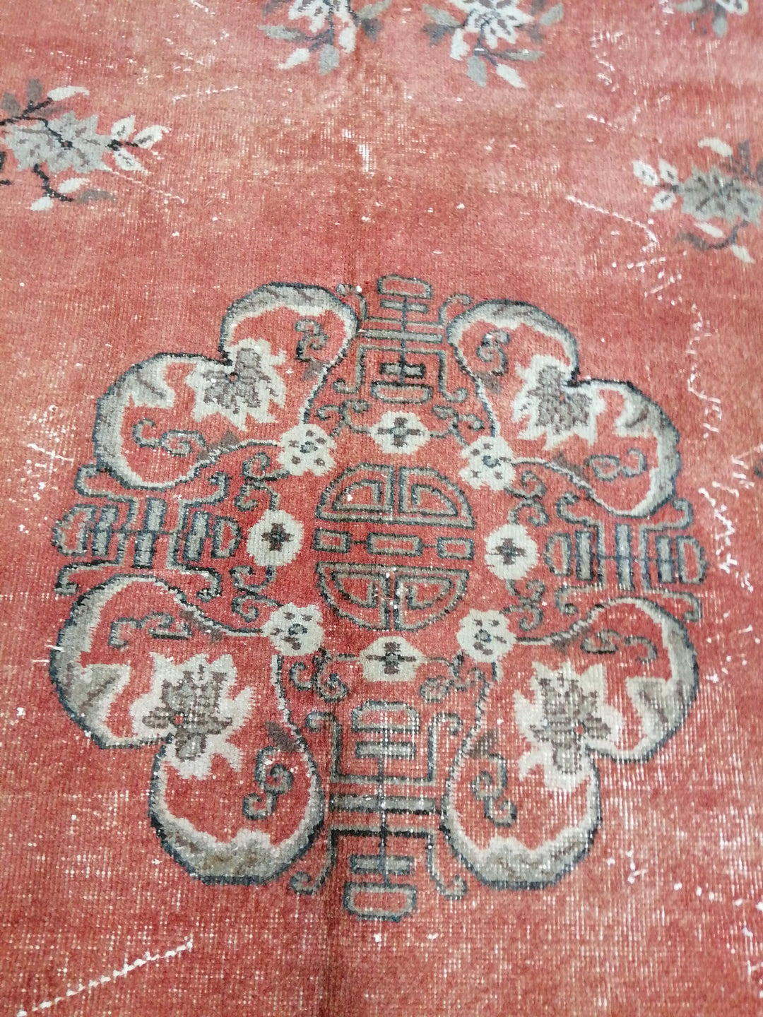 Turkish Oushak Rug 6' 10" x 10' 4" Hand-Knotted view 9