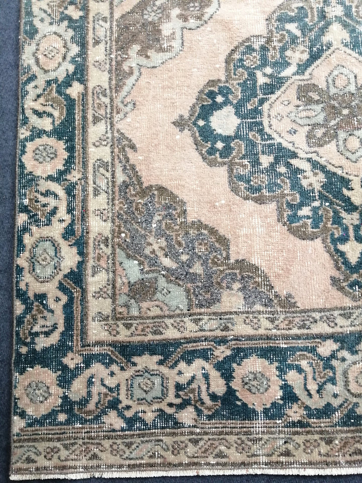 Muted Runner Rug 4' 2" x 13' - No. WR65899