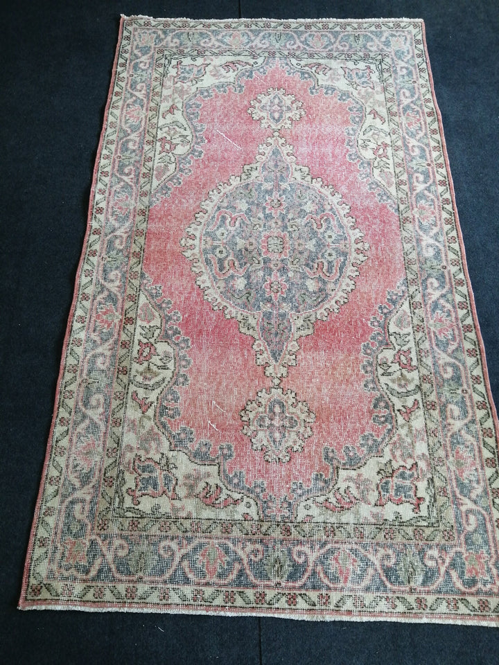 Turkish Oushak Rug Hand-Knotted view