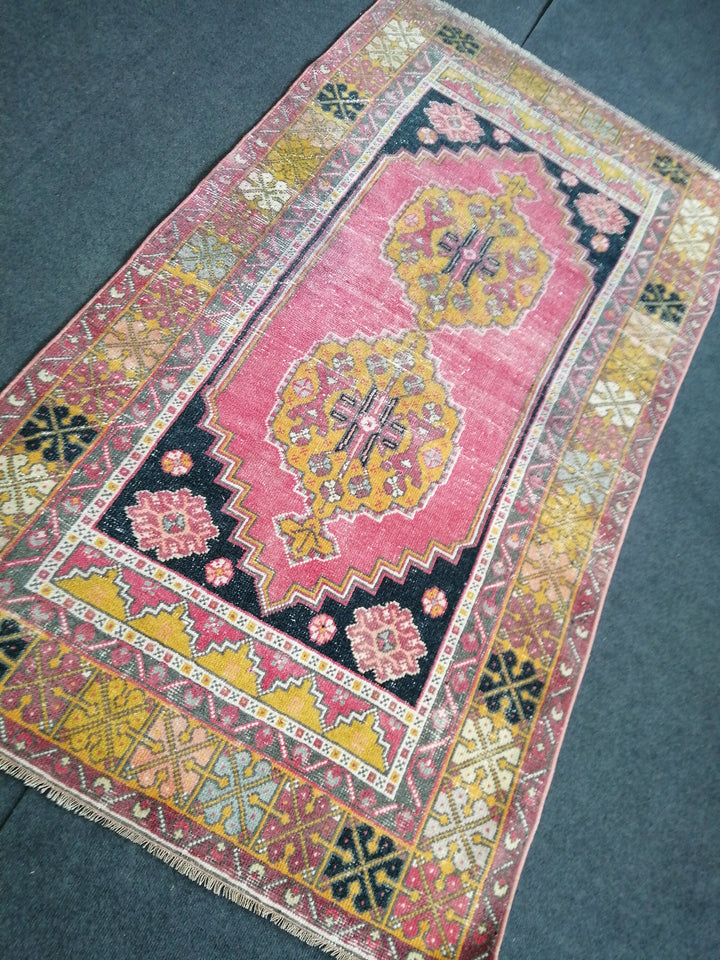 Rust Turkish Runner Rug 3' 10" x 6' 1" Hand-Knotted view