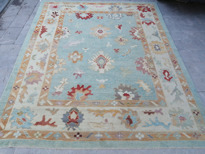 Blue Runner Rug 9' 6" x 11' 11" - No. WR79053