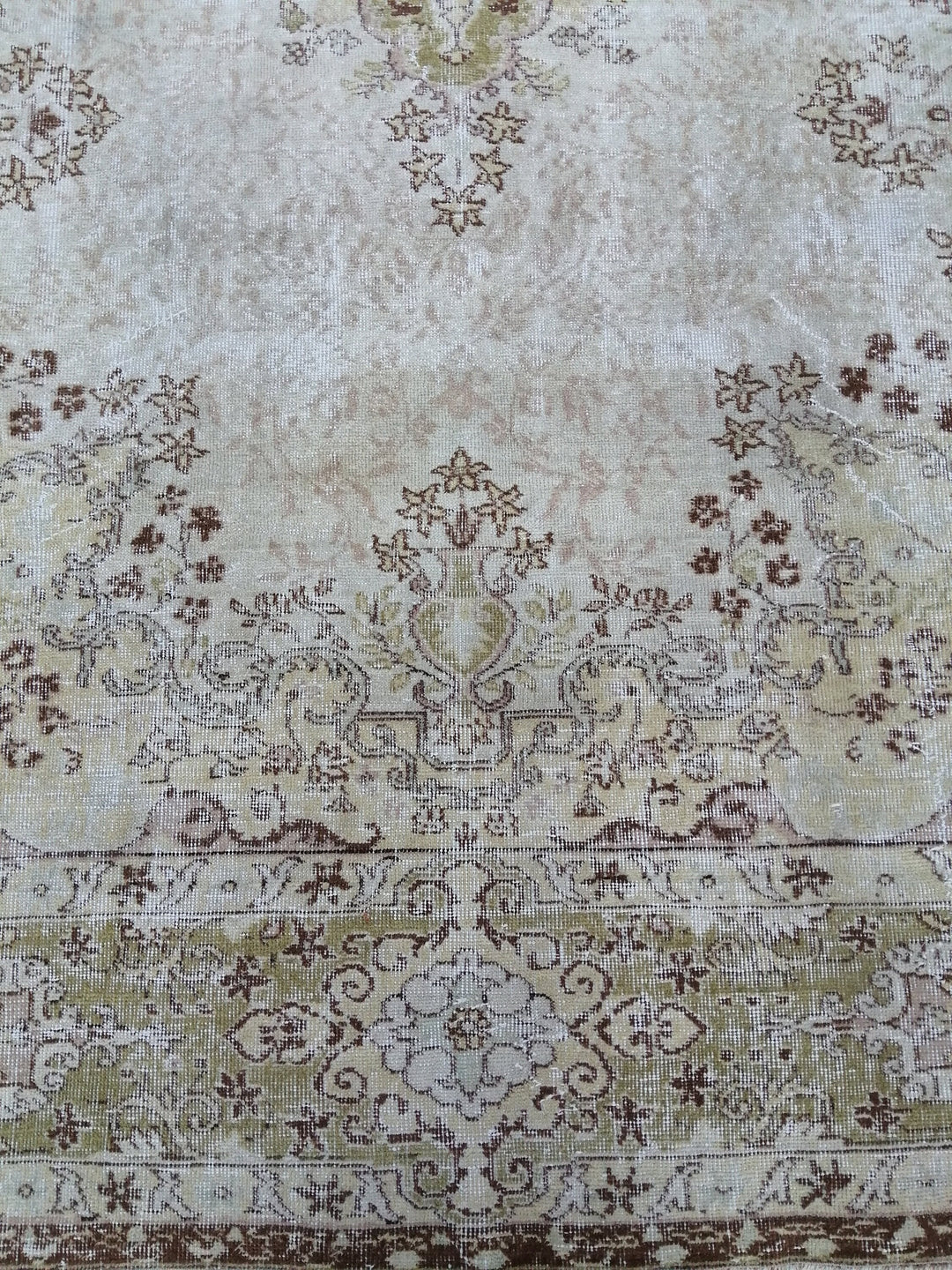 Green Turkish Runner Rug 8' 5" x 12' 4" Hand-Knotted | No. WR32914