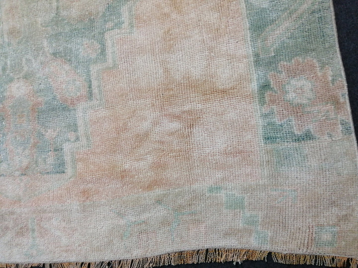 Rust Turkish Runner Rug 4' 6" x 10' Hand-Knotted view 9