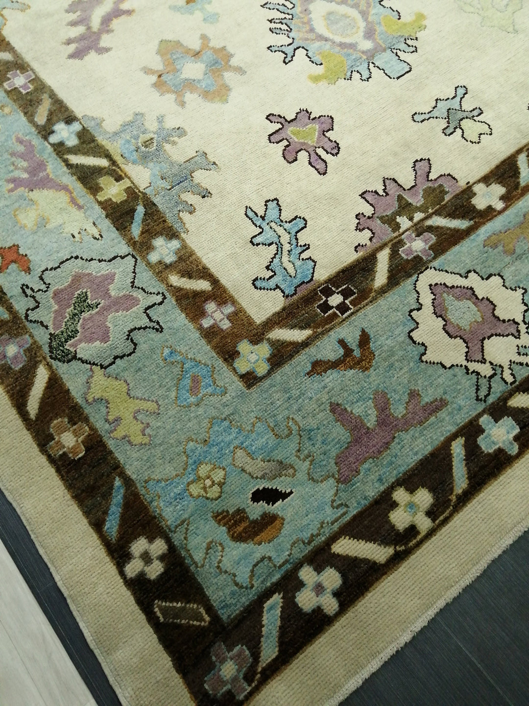 Muted Runner Rug 9' 5" x 11' 10" - No. WR40608