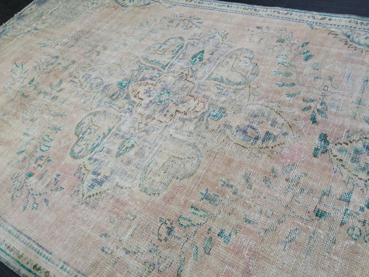 Rust Turkish Runner Rug 5' 5" x 9' 6" Hand-Knotted view 9