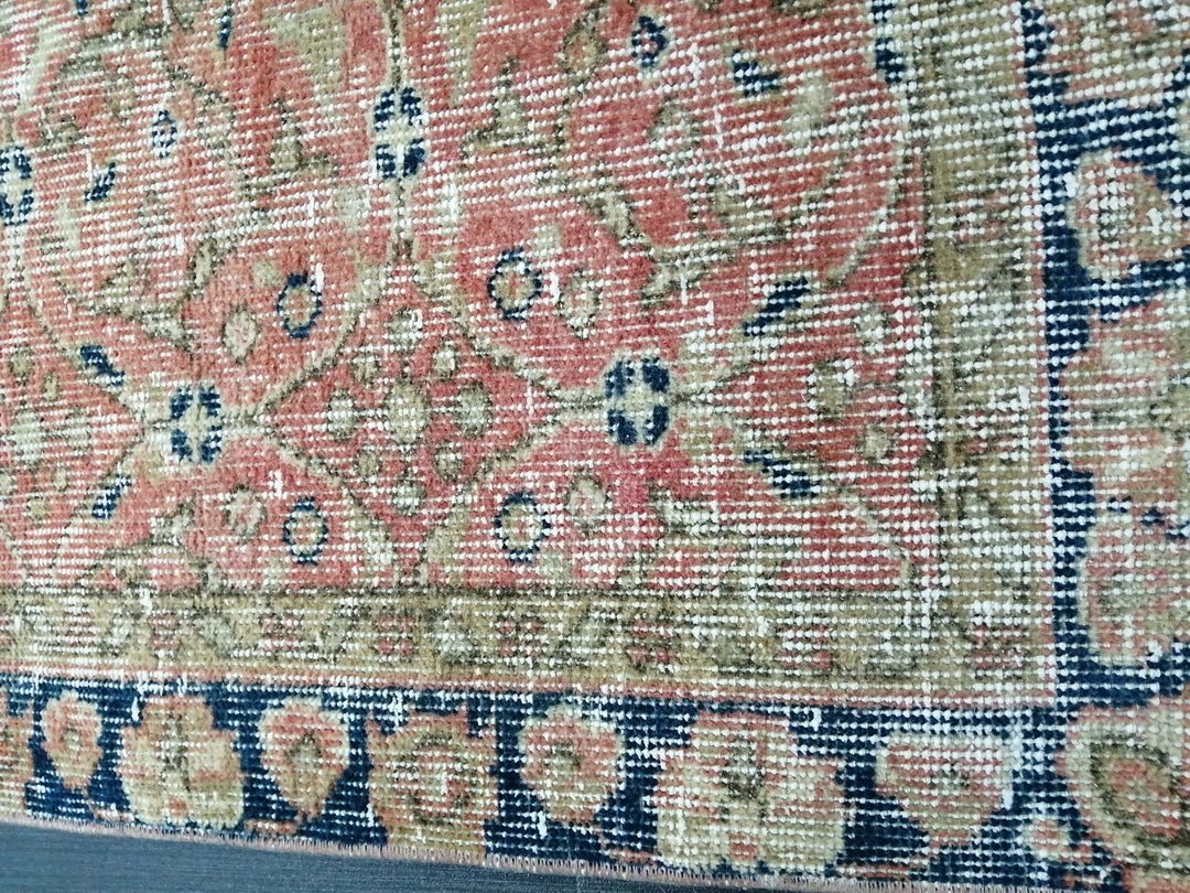 Beige Turkish Runner Rug 3' x 10' 5" Hand-Knotted view