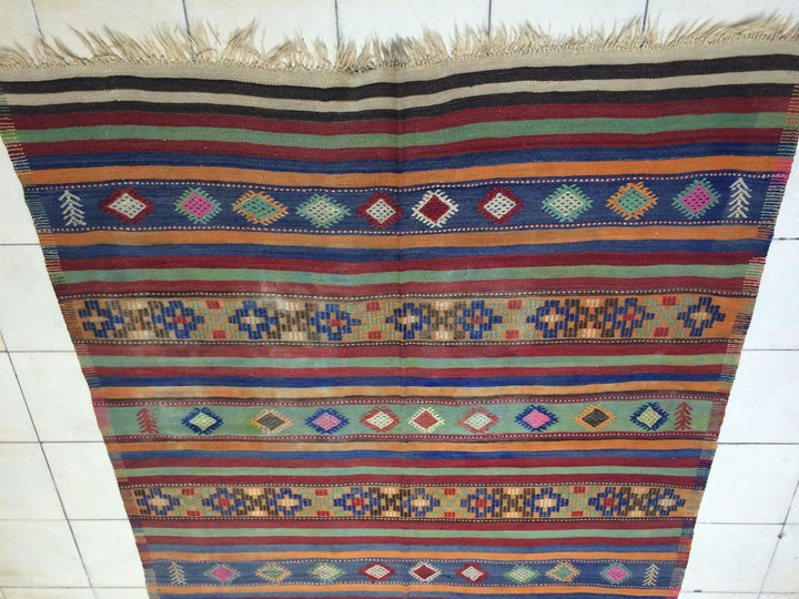 Muted Runner Rug 6' x 11' - No. WR78352