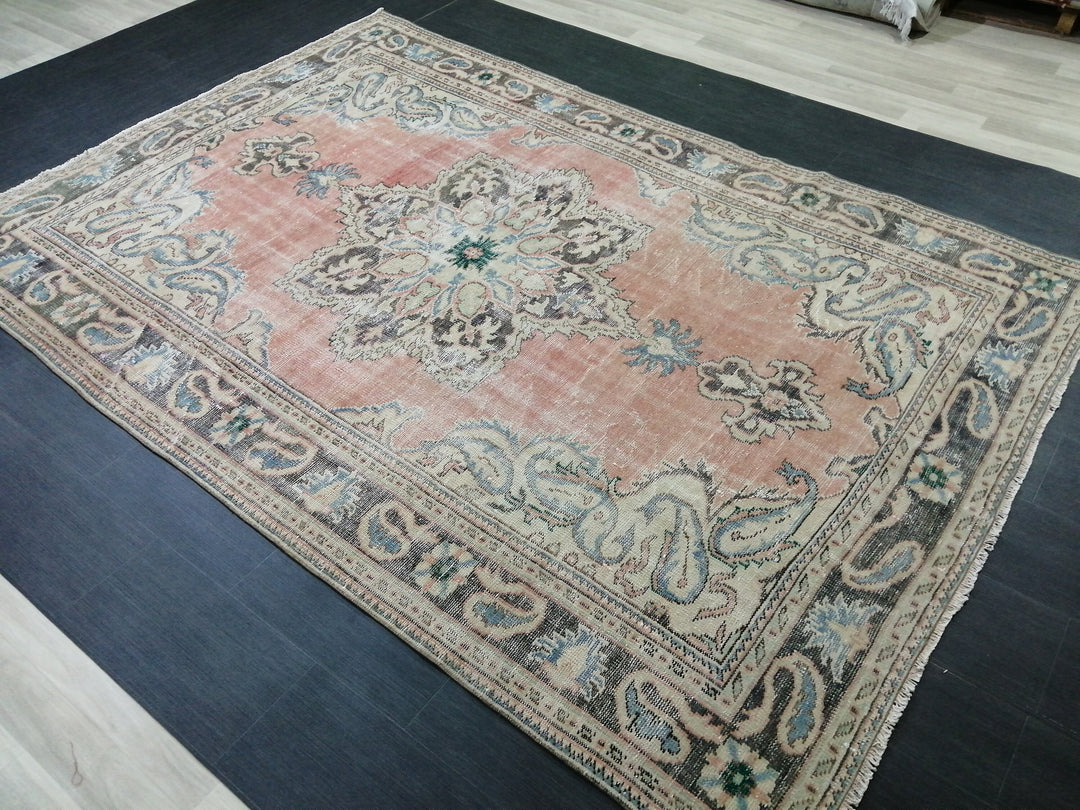 Rust Runner Rug 6' 9" x 9' 9" - No. WR94126