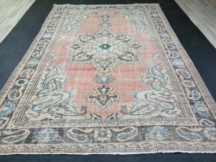 Rust Runner Rug 6' 9" x 9' 9" - No. WR94126