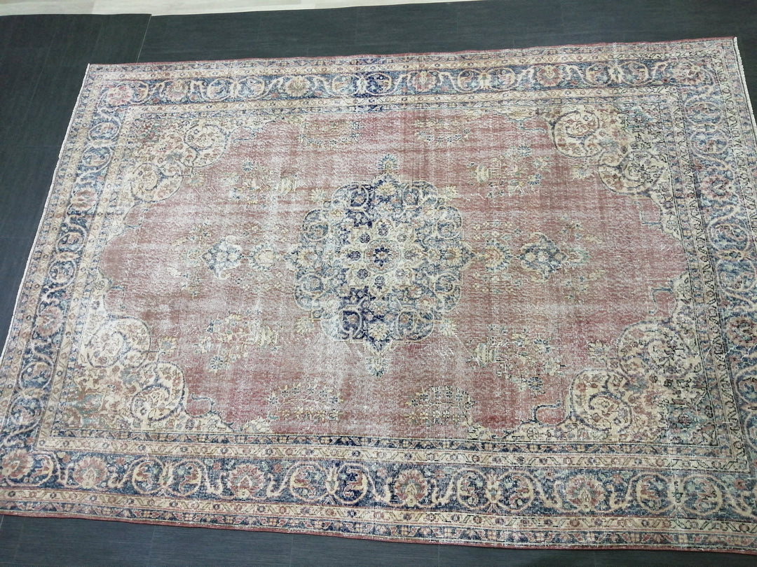 Rust Oushak Rug 7' x 10' - No. WR91674