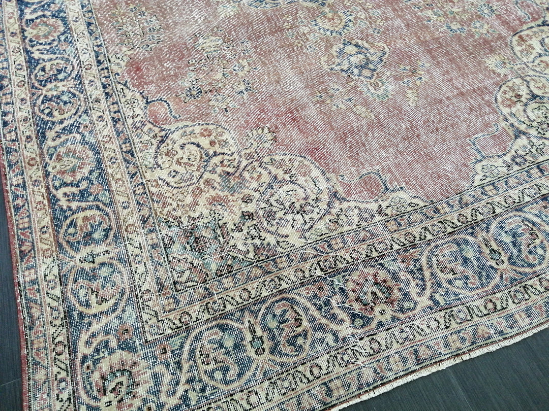 Rust Oushak Rug 7' x 10' - No. WR91674