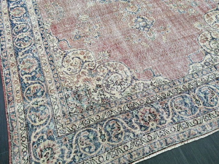Rust Oushak Rug 7' x 10' - No. WR91674
