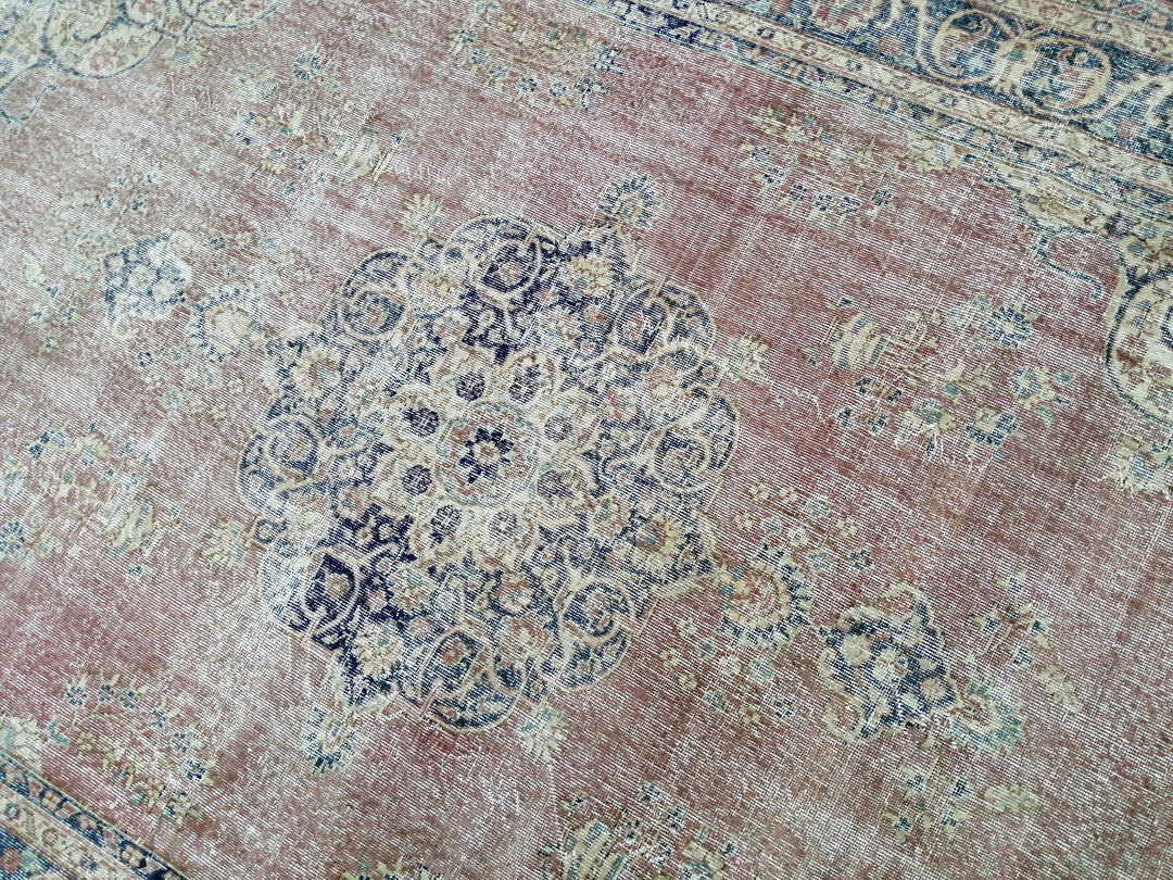 Rust Oushak Rug 7' x 10' - No. WR91674