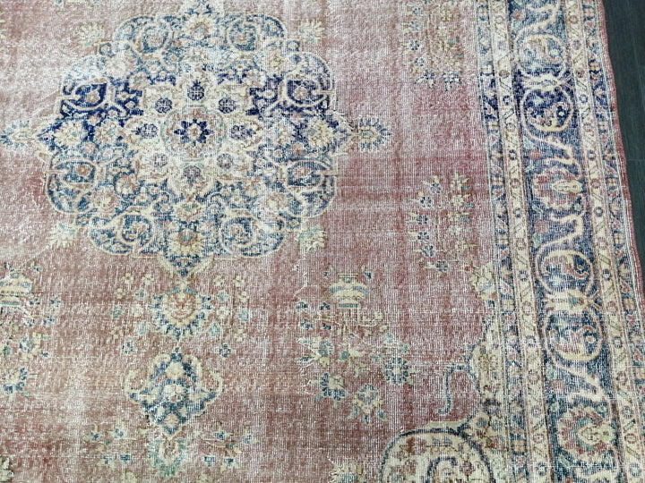 Rust Oushak Rug 7' x 10' - No. WR91674