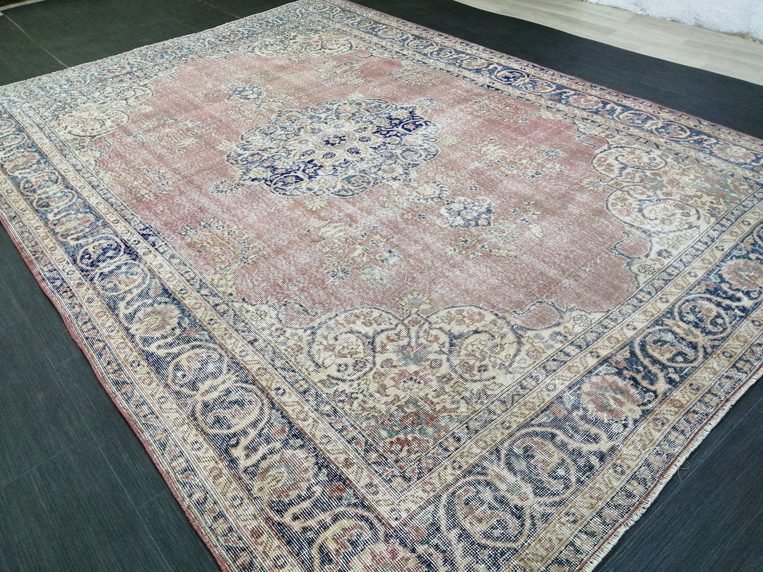 Rust Oushak Rug 7' x 10' - No. WR91674