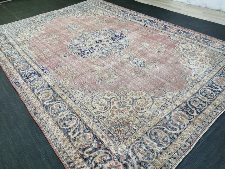 Rust Oushak Rug 7' x 10' - No. WR91674