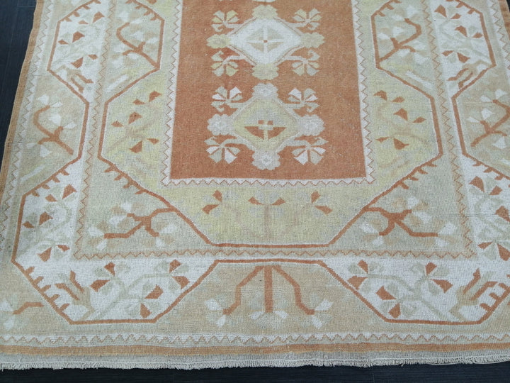 Turkish Runner Rug 5' 1" x 7' 9" Hand-Knotted view 9