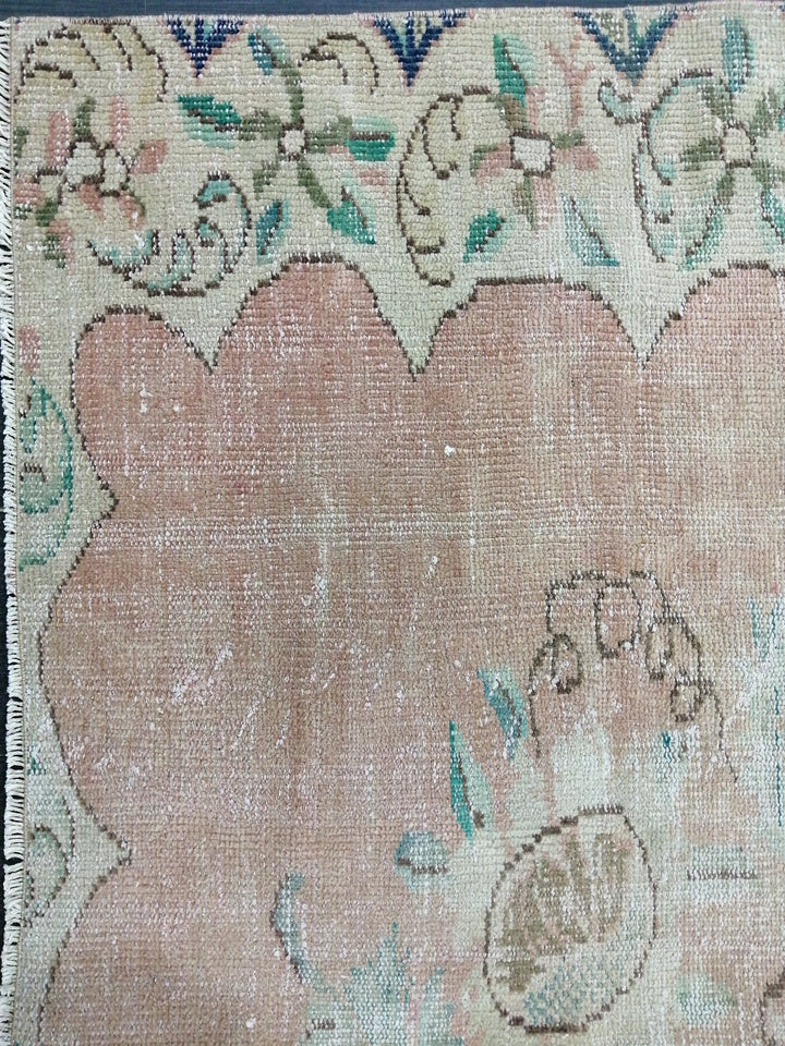 Rust Vintage Turkish Rug 6' 3" x 7' 5" - No. WR17136