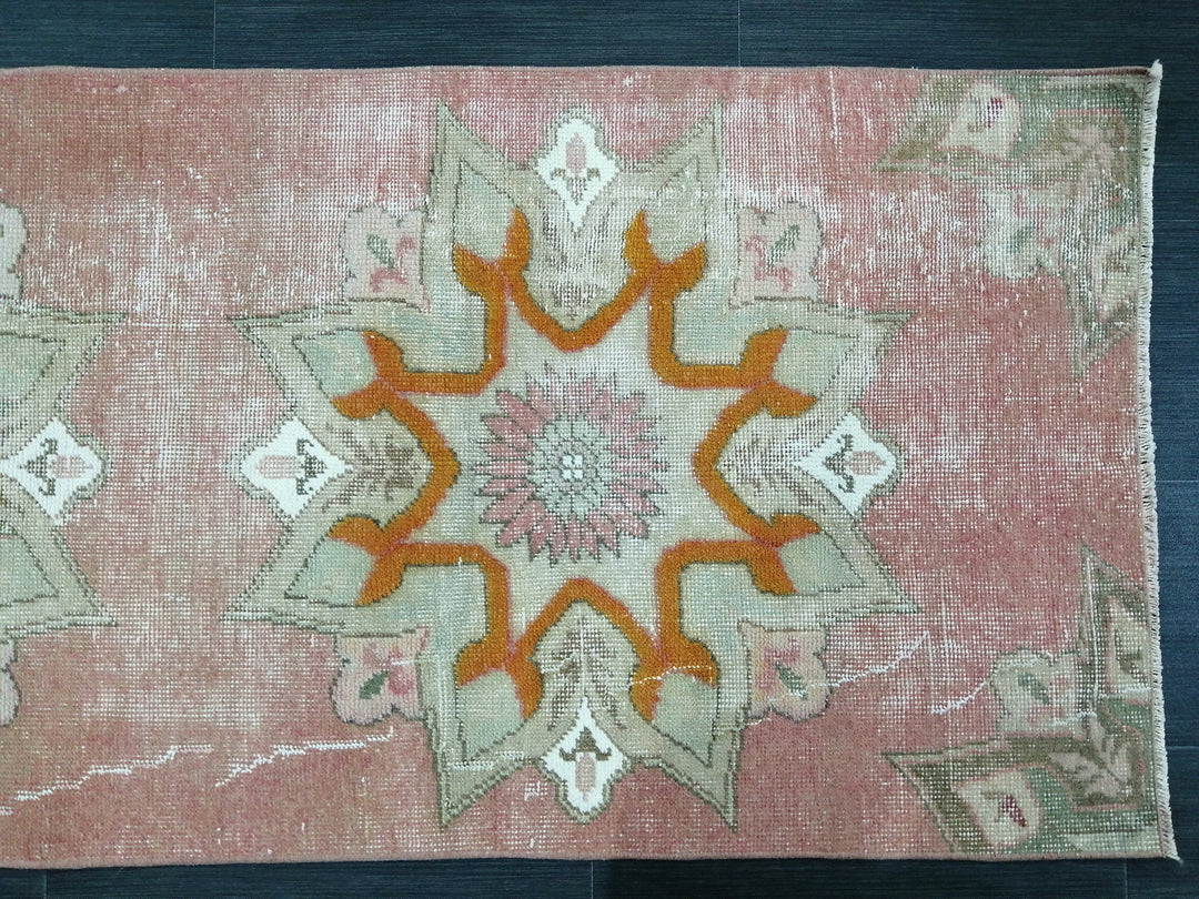 Turkish Runner Rug 2' 5" x 8' 3" Hand-Knotted view