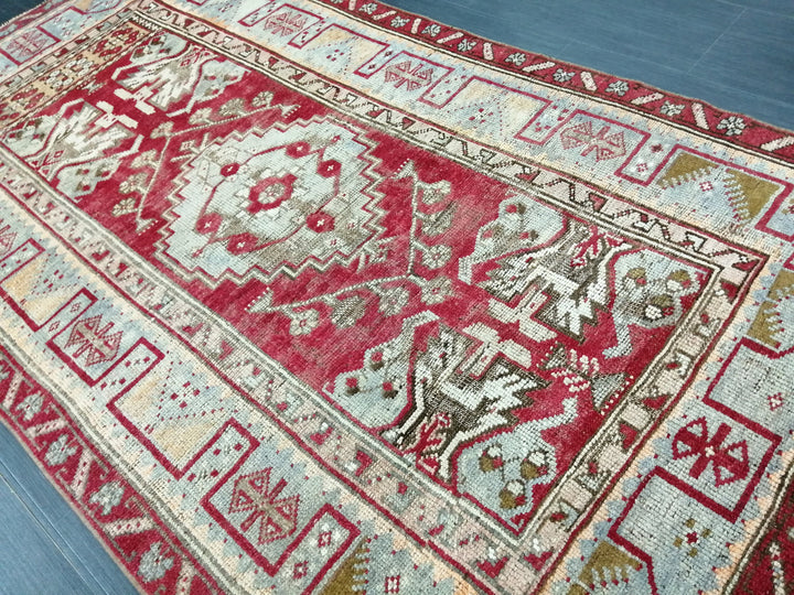 Turkish Oushak Rug 3' 7" x 6' 5" Hand-Knotted