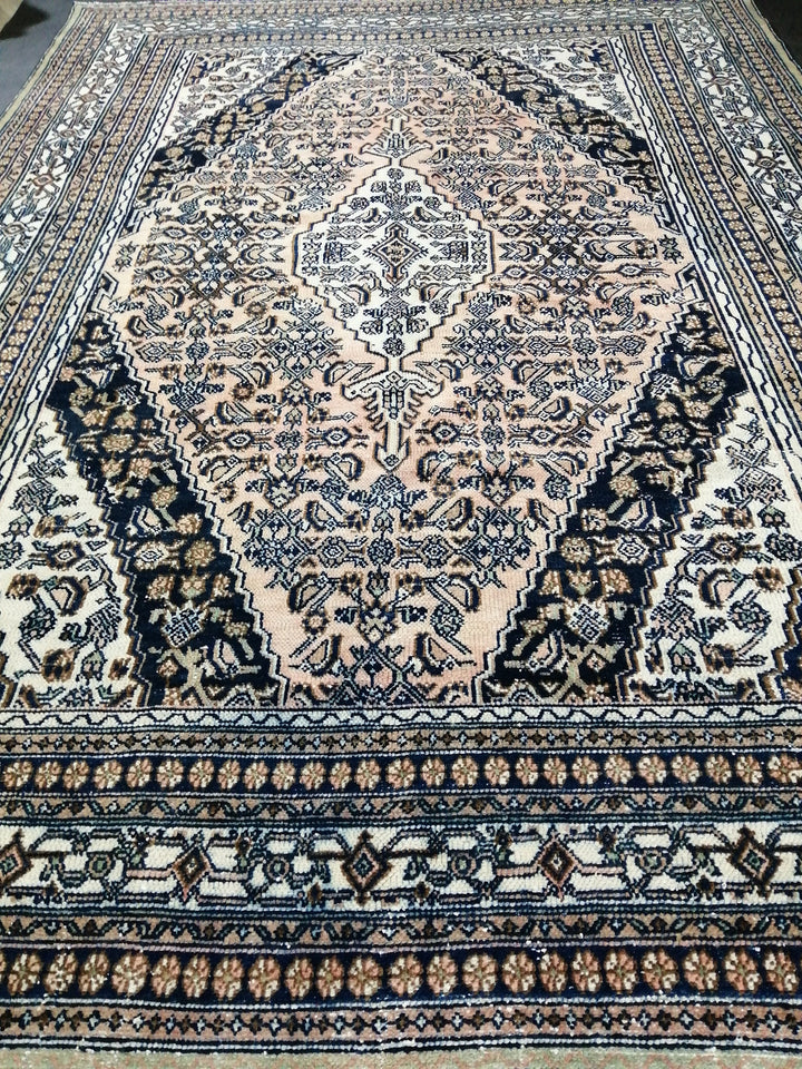 Navy Vintage Turkish Rug 8' x 11' 3" - No. WR99519