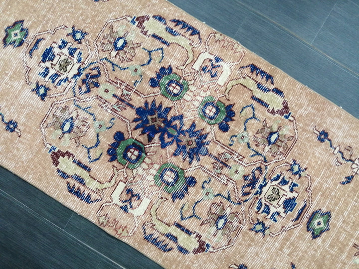 Turkish Runner Rug 2' 6" x 10' 1" Hand-Knotted view