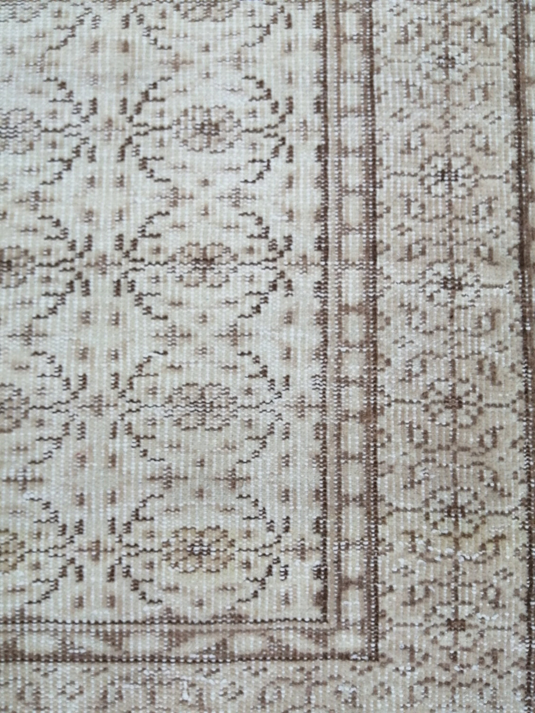 Rust Turkish Oushak Rug 5' 2" x 9' Hand-Knotted view 9