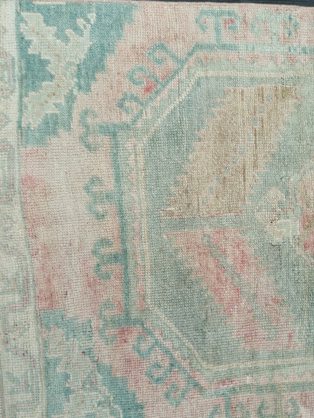 Rust Turkish Runner Rug 2' 6" x 11' Hand-Knotted field
