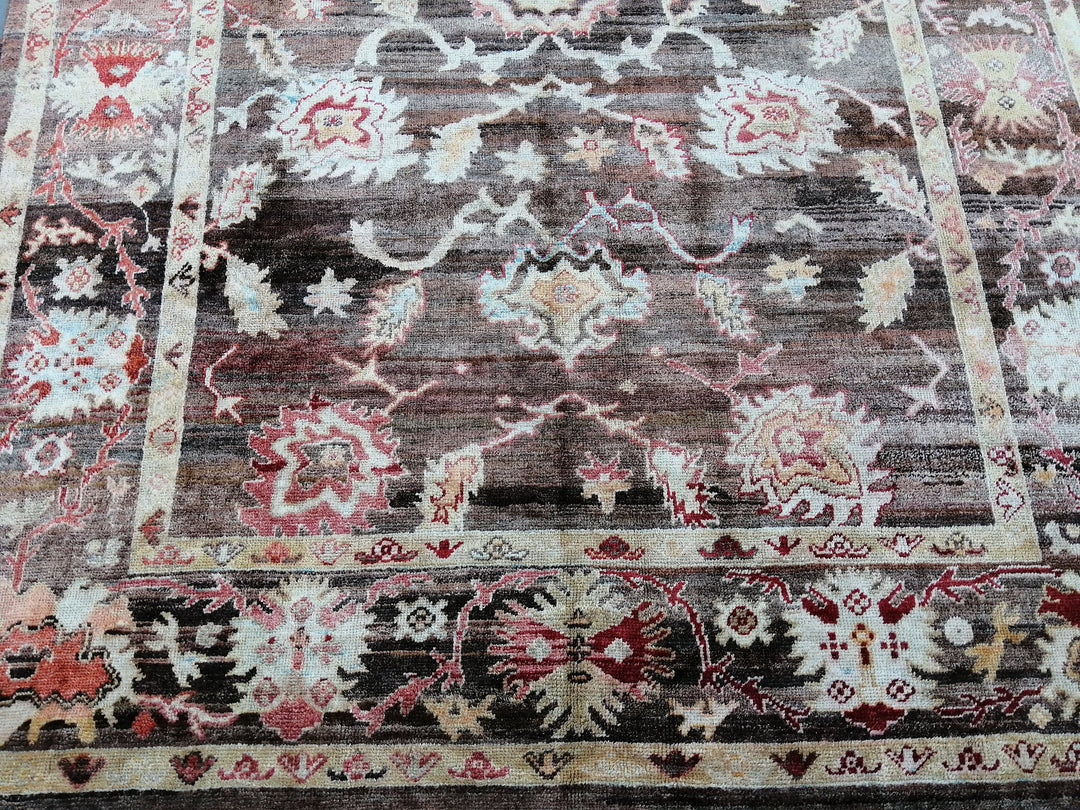 Turkish Oushak Rug 8' 7" x 12' Hand-Knotted view