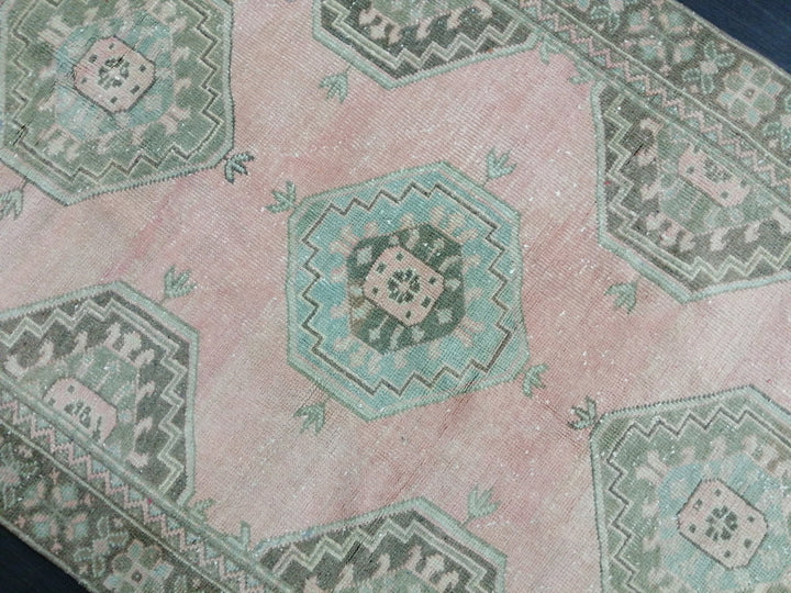 Turkish Runner Rug 4' x 10' 5" Hand-Knotted view