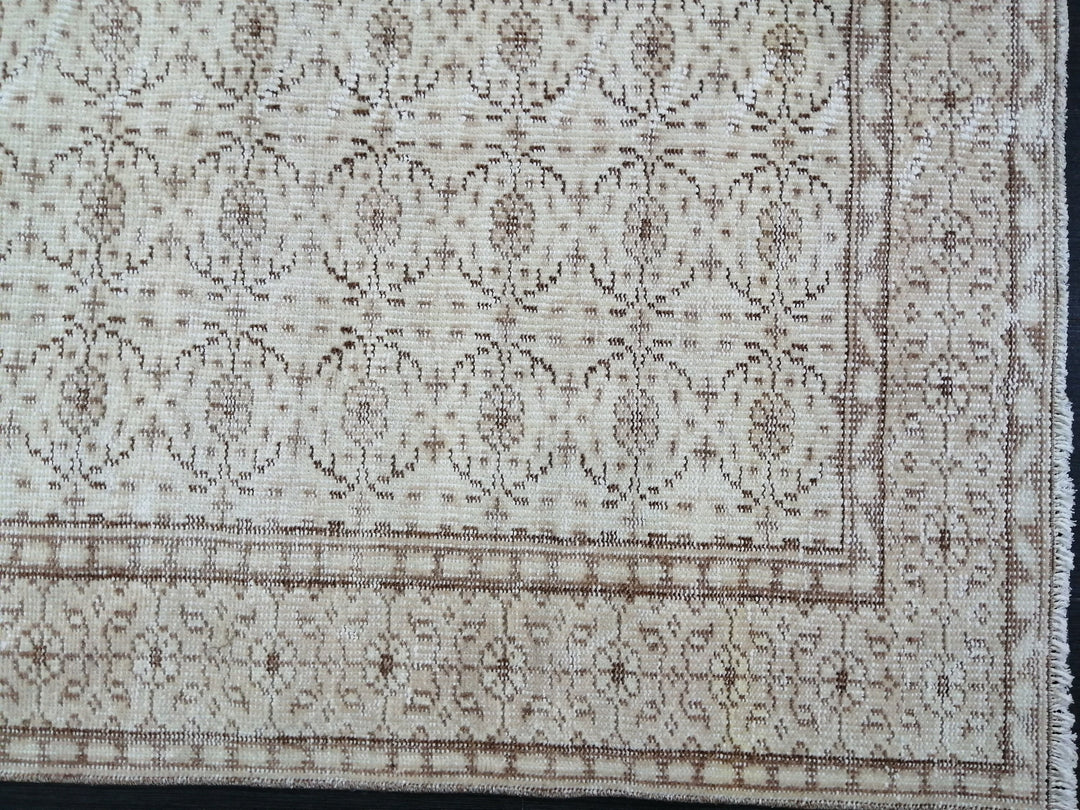 Rust Turkish Oushak Rug 5' 2" x 9' Hand-Knotted view