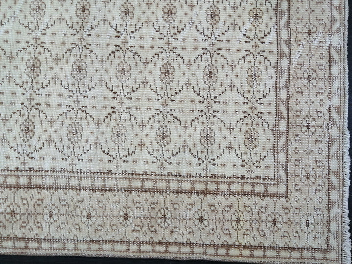Rust Turkish Oushak Rug 5' 2" x 9' Hand-Knotted view