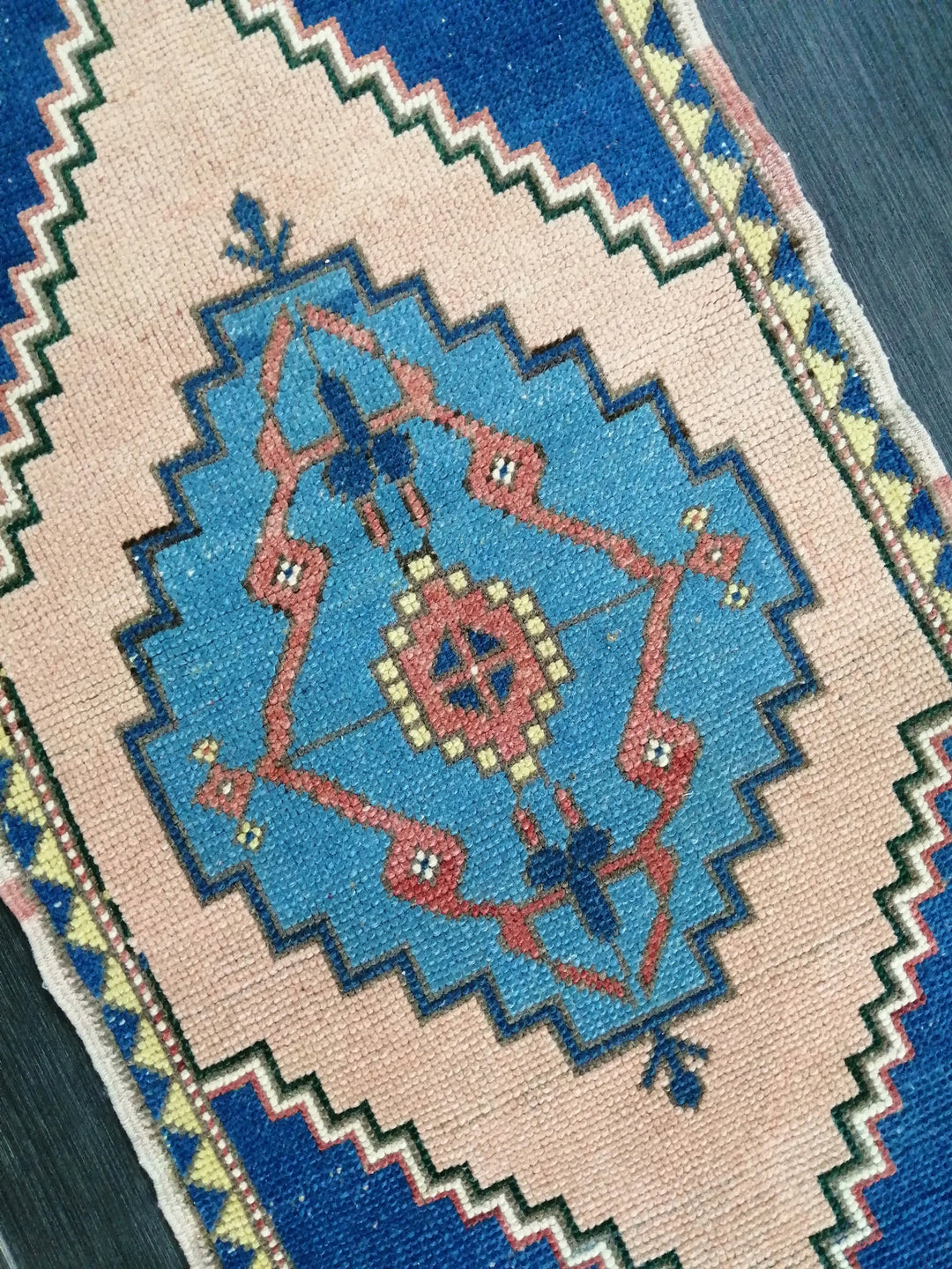 Turkish Oushak Rug 1' 11" x 4' Hand-Knotted view