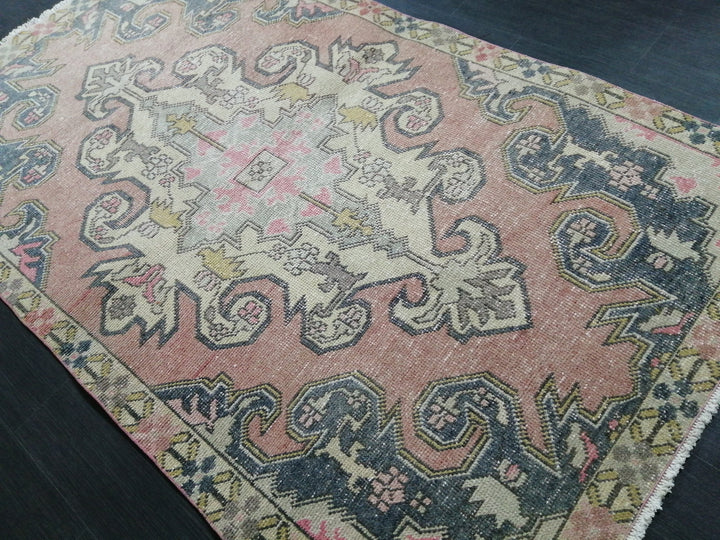 Rust Turkish Oushak Rug 4' x 6' 11" Hand-Knotted