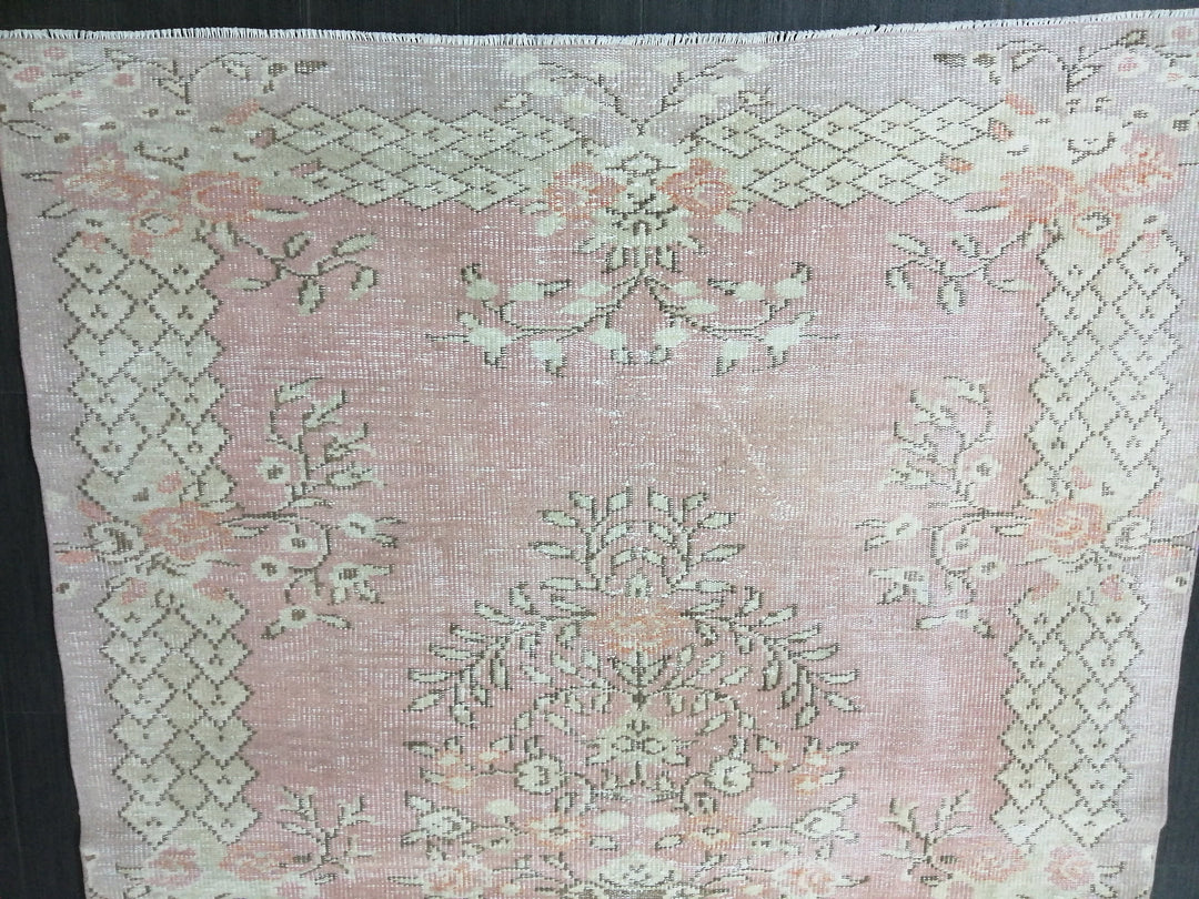 Rust Oushak Rug 5' 8" x 9' 1" - No. WR69464