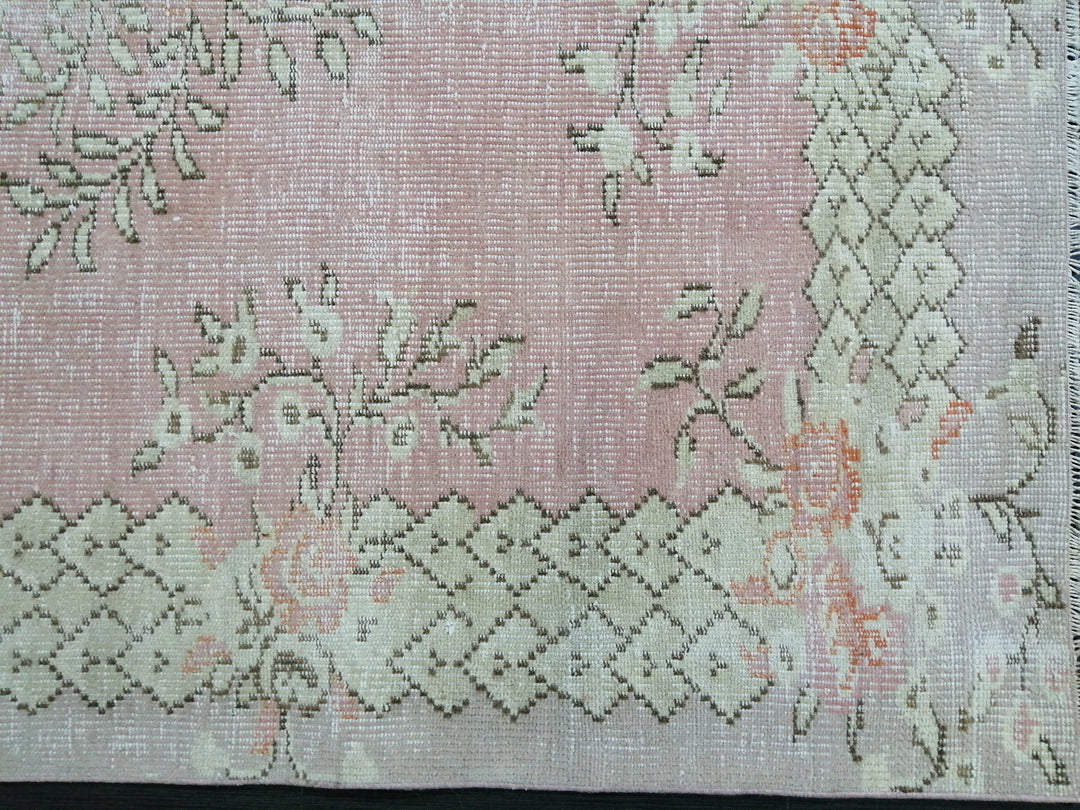 Rust Oushak Rug 5' 8" x 9' 1" - No. WR69464