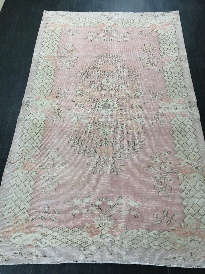 Rust Oushak Rug 5' 8" x 9' 1" - No. WR69464