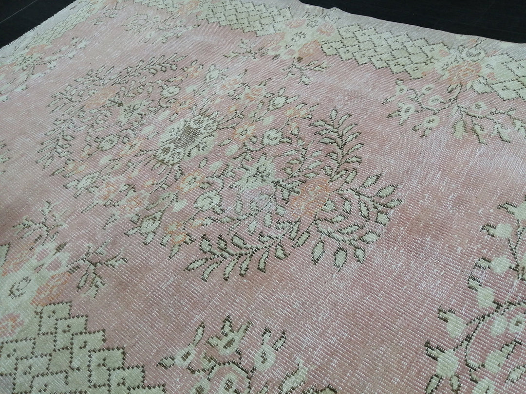Rust Oushak Rug 5' 8" x 9' 1" - No. WR69464