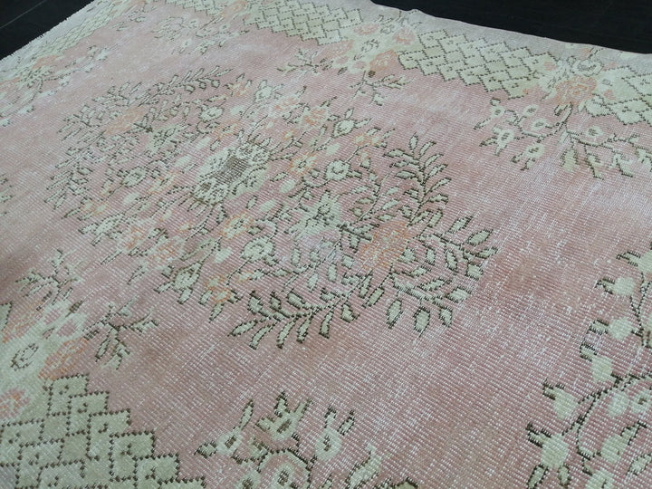 Rust Oushak Rug 5' 8" x 9' 1" - No. WR69464