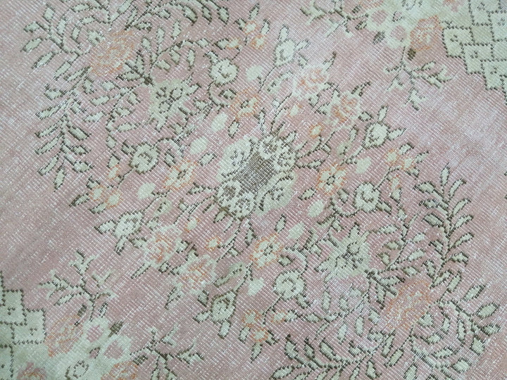 Rust Oushak Rug 5' 8" x 9' 1" - No. WR69464