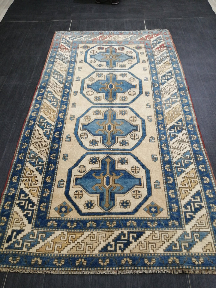 Turkish Runner Rug 4' 8" x 8' 9" Hand-Knotted view 9