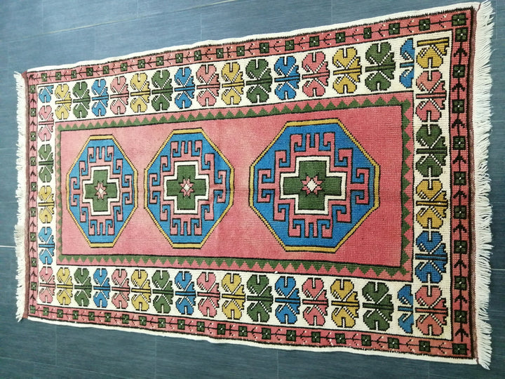 Turkish Oushak Rug 3' 8" x 6' Hand-Knotted view
