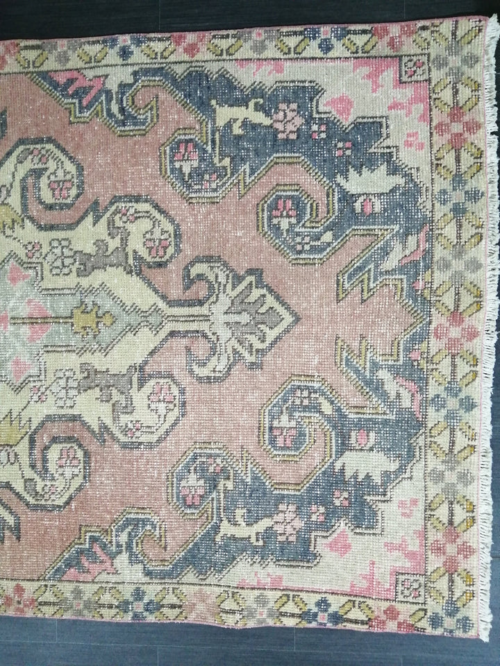 Rust Turkish Oushak Rug 4' x 6' 11" Hand-Knotted view