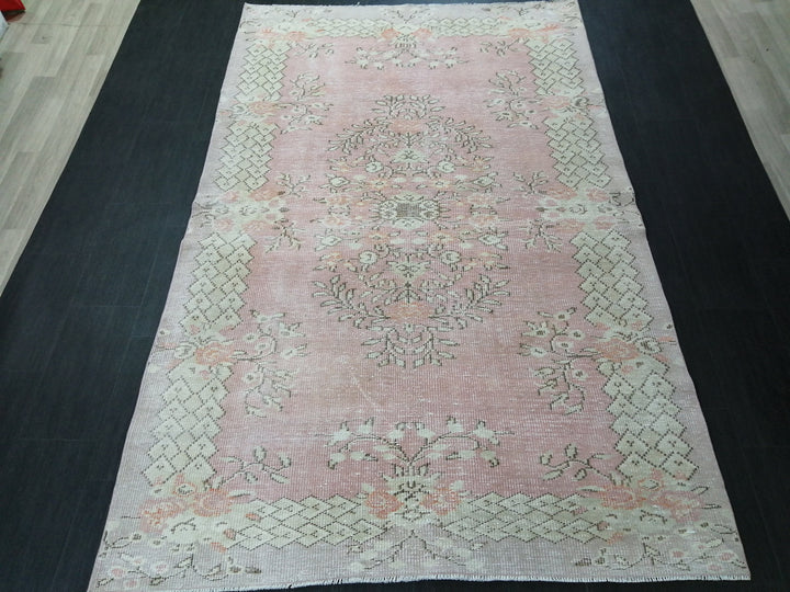 Rust Oushak Rug 5' 8" x 9' 1" - No. WR69464