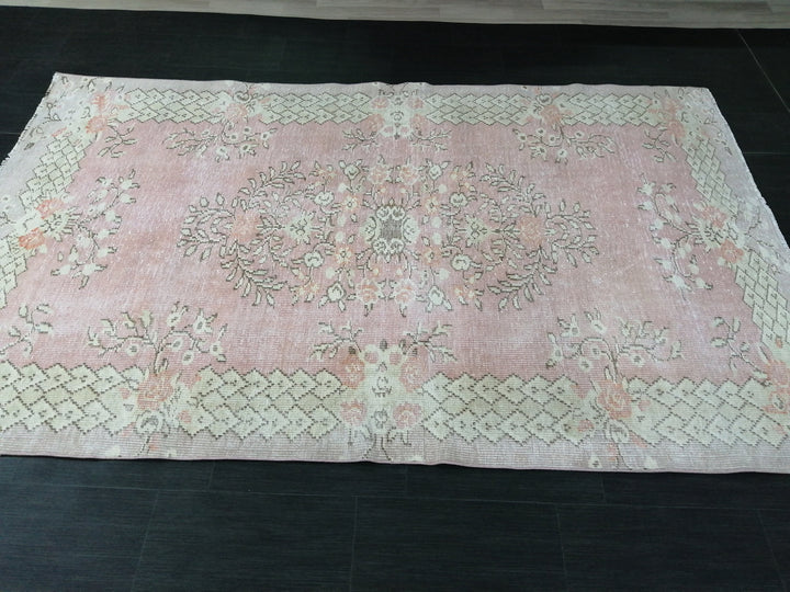Rust Oushak Rug 5' 8" x 9' 1" - No. WR69464