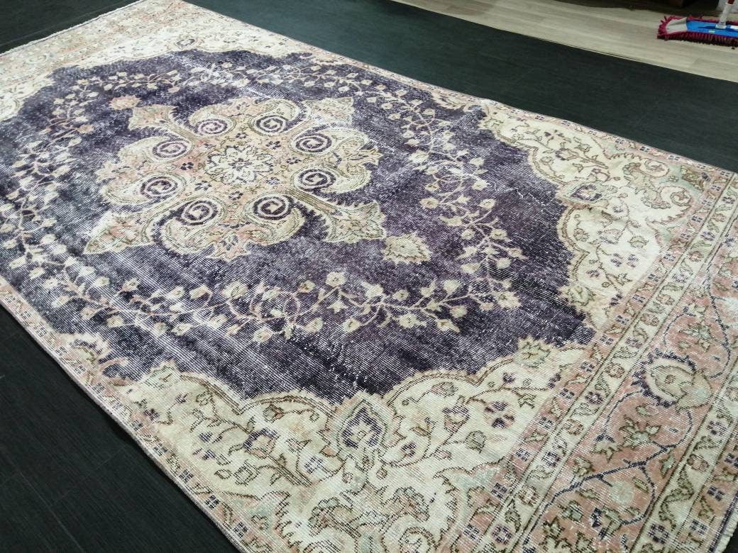 Turkish Runner Rug 5' 5" x 10' 8" Hand-Knotted view 9