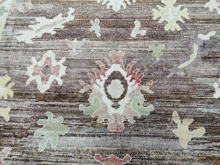Turkish Oushak Rug 9' 3" x 12' 2" Hand-Knotted | No. WR94044