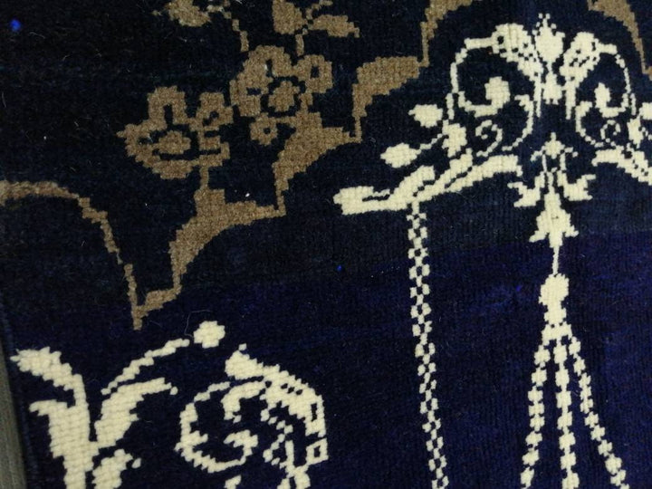 Navy Vintage Turkish Rug 2' 5" x 3' 8" - No. WR87376